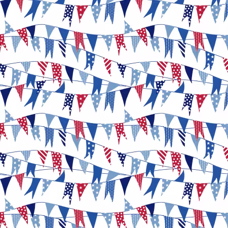 Patriotic Minis Bunting
