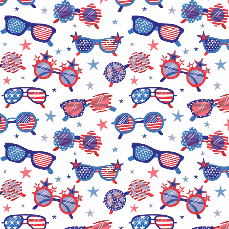 Patriotic Minis Spectacular Allover