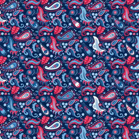 Patriotic Minis Patriotic Paisley