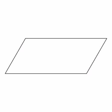 1-1/4in x 2-1/2in Parallelogram Papers