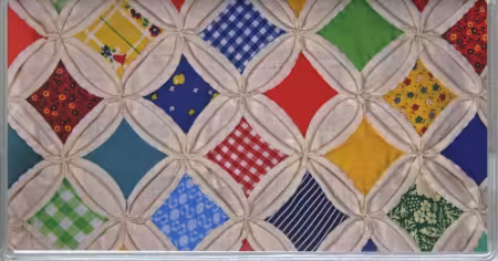 Two Year Pocket Planner Cathedral Window Quilt 2025/2026