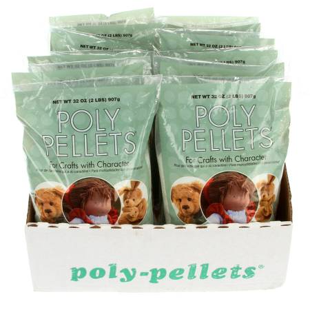 Polypropylene Weighted Stuffing Beads 12 2lb Bags