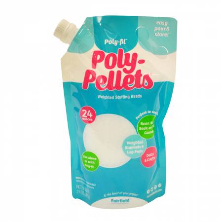 Poly Pellets Weighted Stuffing Beads Easy Pour and Store 24oz