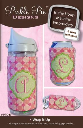 Wrap It Up In The Hoop Embroidery Design Collection CD