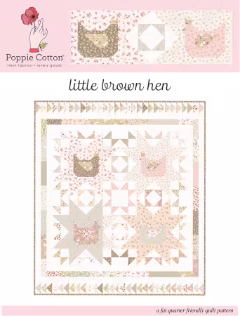 Quilt Pattern Primrose & Parsley Little Brown Hen