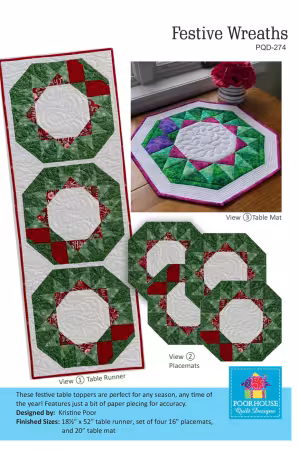 Festive Wreaths Tabletop