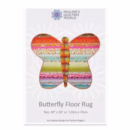 Butterfly Floor Rug Pattern