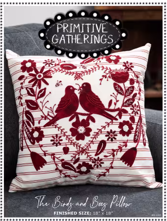 The Birds and Bees Pillow