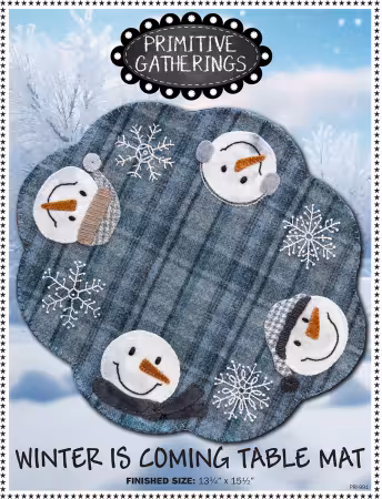 Winter Is Coming Table Mat