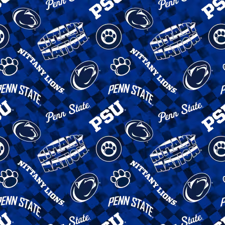 Penn State Check Allover Cotton