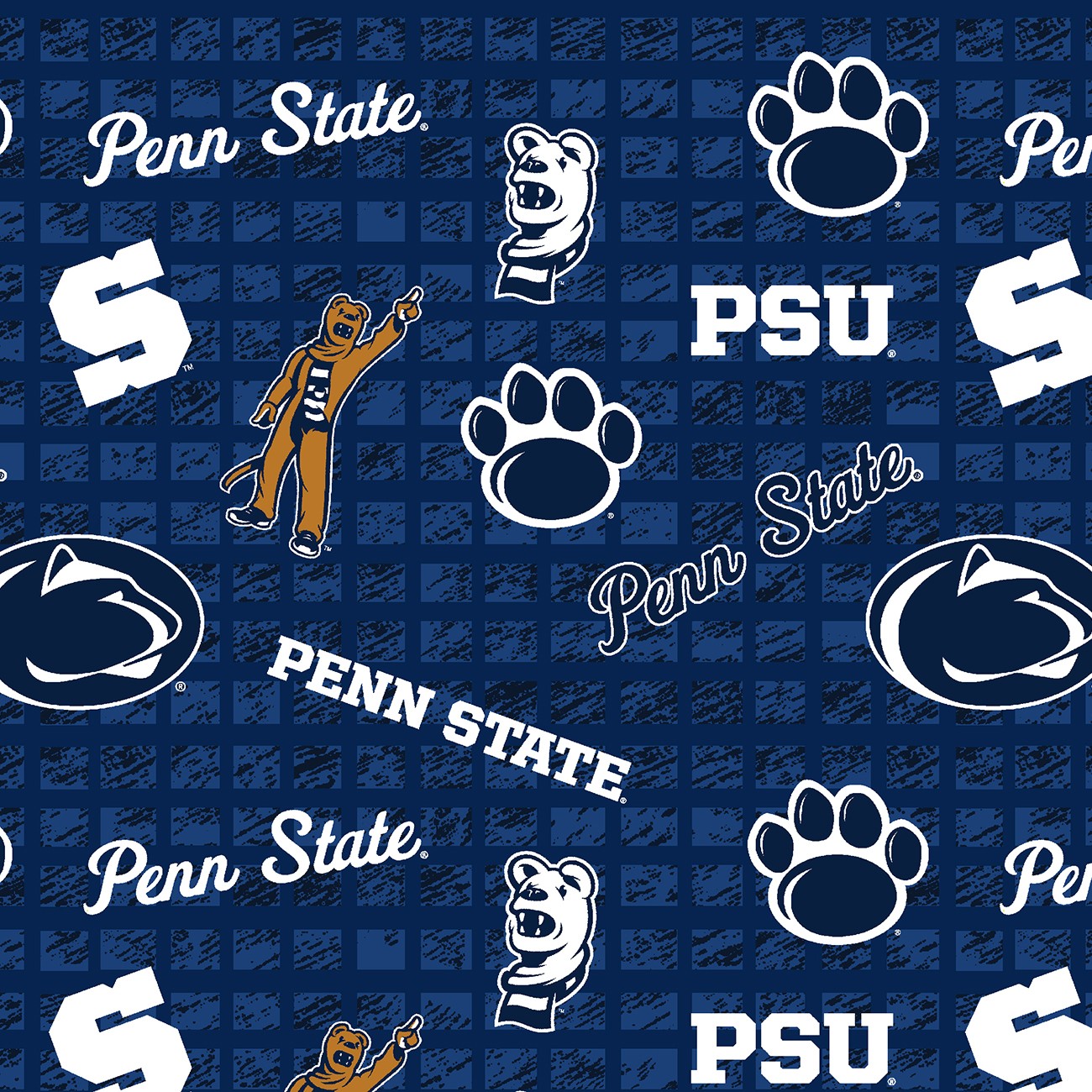 NCAA-Penn State Jersey Knit 58in Wide