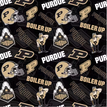 NCAA-Purdue Boilermakers Tone on Tone Cotton