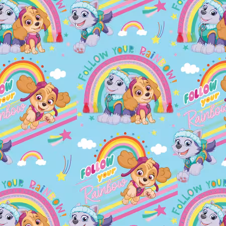 Follow Your Rainbow Blue Paw Patrol