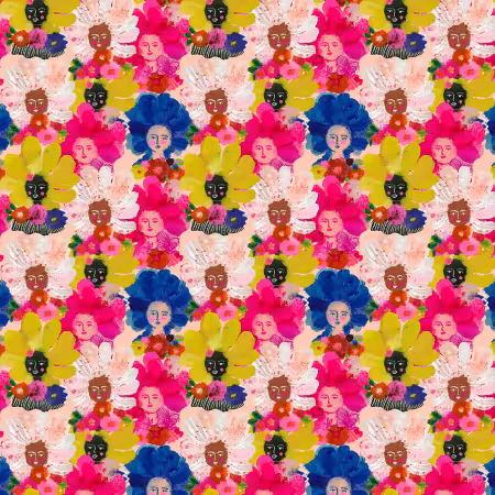 Mini Pompadours - Multi