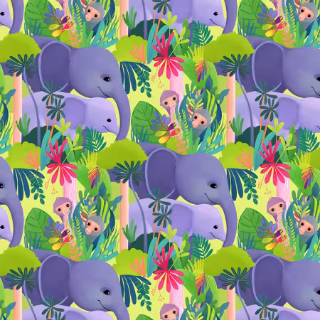 Love in the Jungle Green