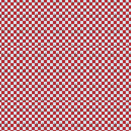 Bees at a Picnic - Red