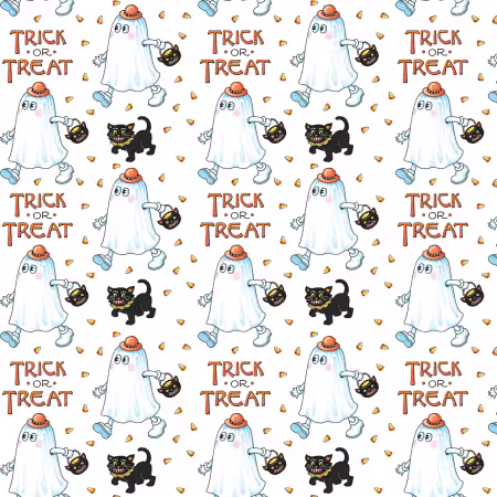 Trick-Or-Treat White