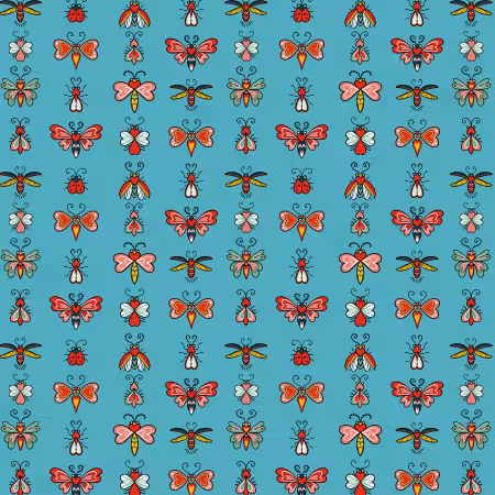 Love Bugs - Teal