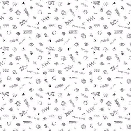 Cancelation Stamps - White