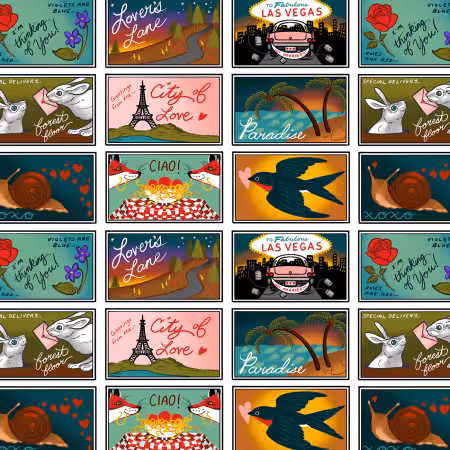 Postcards - Multi
