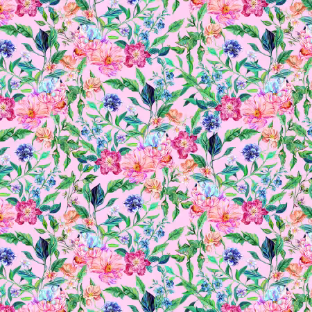 Windflower Tapestry - Blush