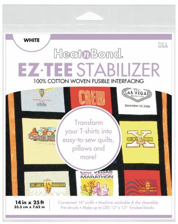 HeatnBond EZ Tee Stabilizer White 14in x 25ft