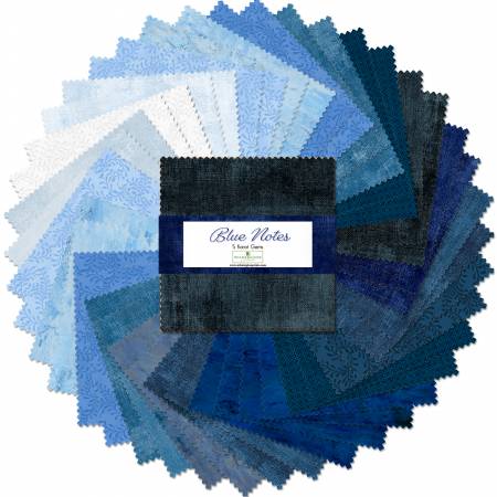5in Squares Blue Notes, 42pcs, 12 bundles/pack