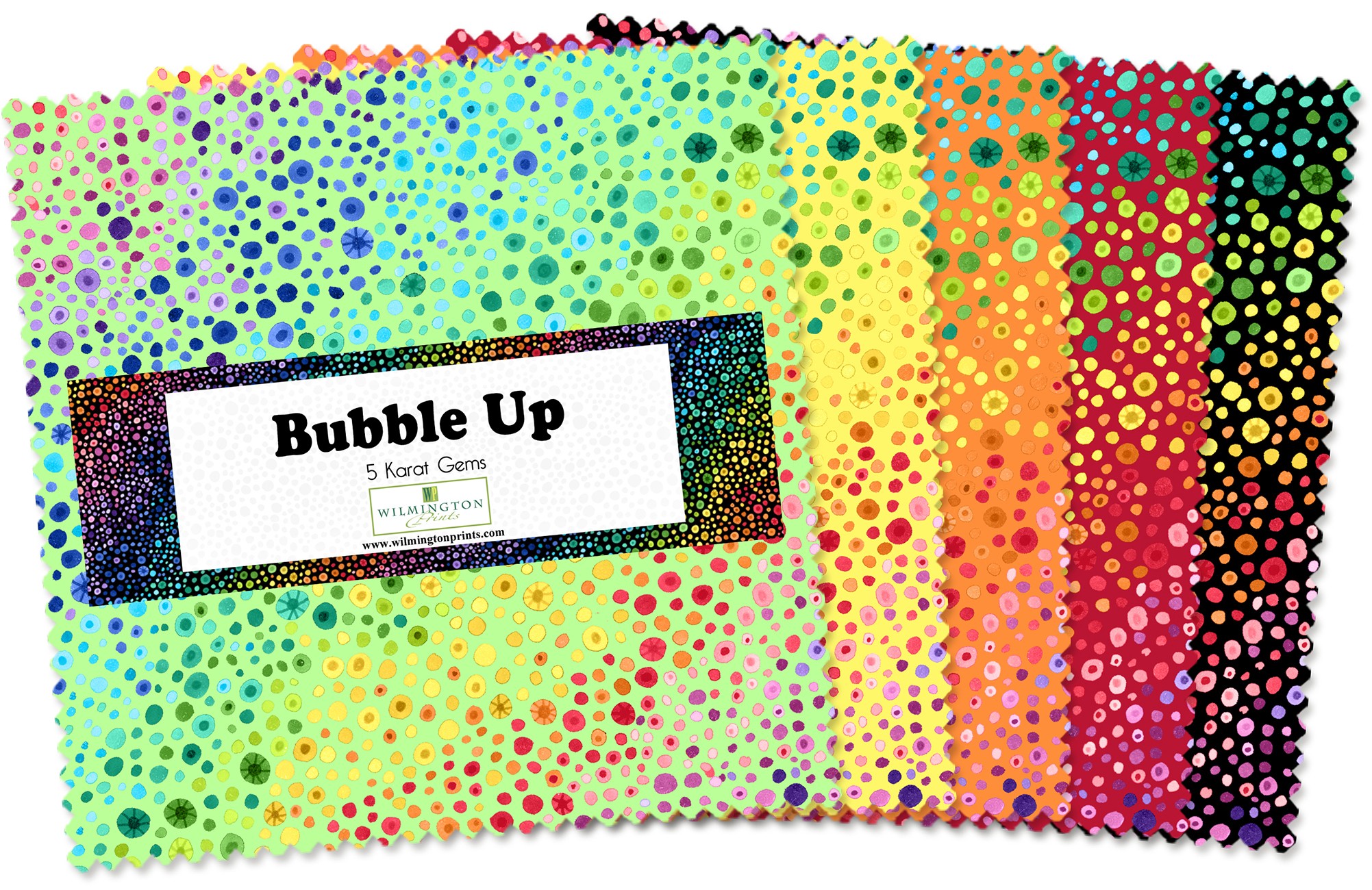 5in Squares Essentials Bubble Up 42pcs, 12 Bundles Per Pack