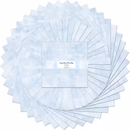 10in Squares, Dry Brush Pale Blue, 42pcs, 4 bundles/pack
