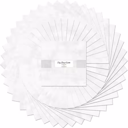 10in Squares, Dry Brush White, 42pcs, 4 bundles/pack