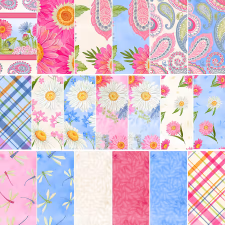 Assortment Paisley Punch, 19pcs x 15yds