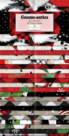 2-1/2in Strips Gnome-antics, 40pcs, 4 bundles/pack