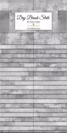 2.5in Strips, Dry Brush Slate, 40pcs, 4 bundles/pack