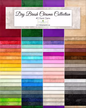 2-1/2in Strips Dry Brush Chroma, 76pcs, 2 bundles/pack