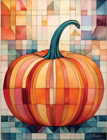 Peaceful Pumpkin