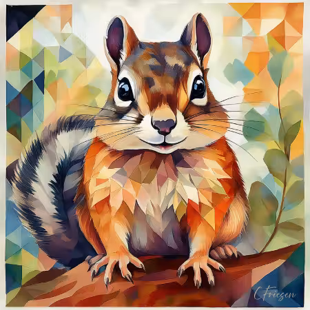 Baby Chipmunk - Woodland Animals Collection