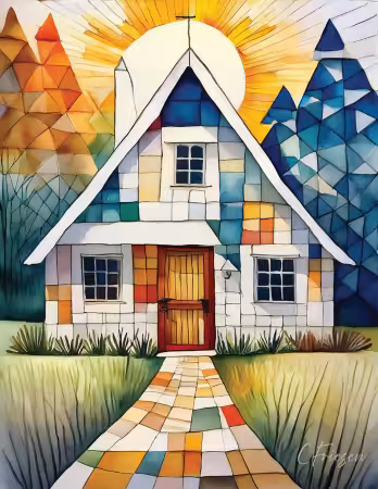 Quiltberry Cottage - Quilted Cabins I Collection