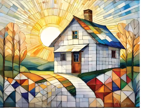 White House - Quilted Cabins II Collection