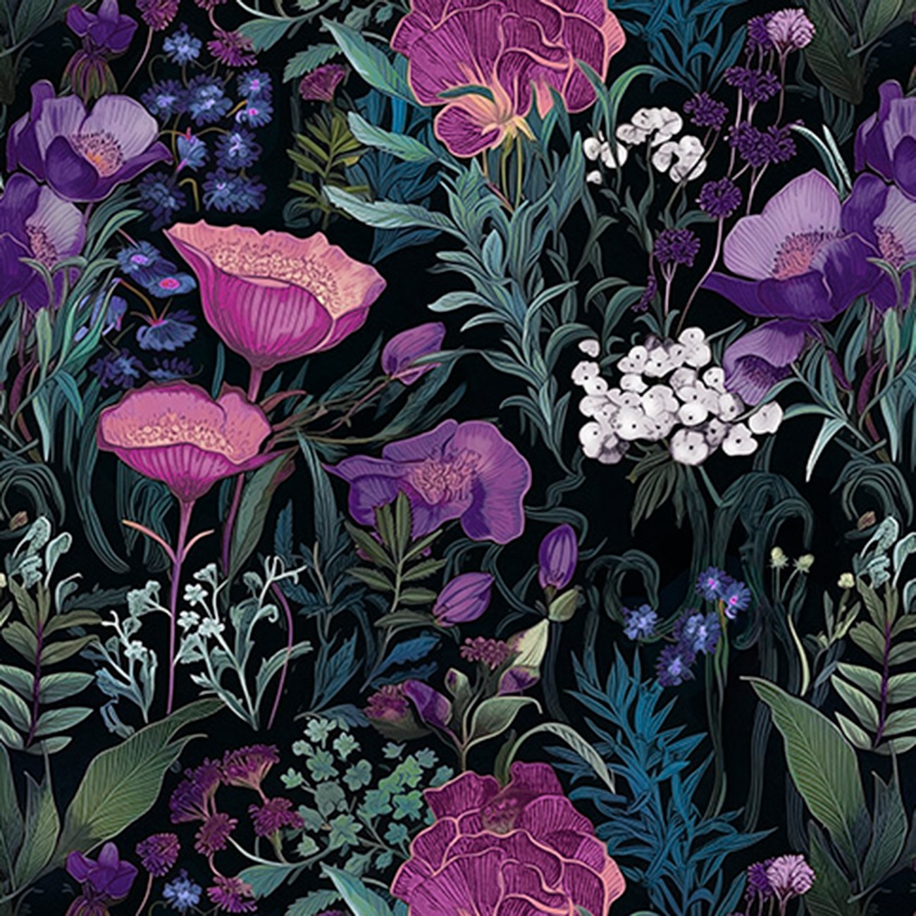 Product Image For QCWBSECRETGARDNPURPLE.