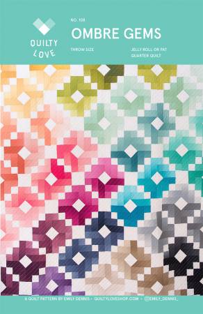 Ombre Gems Quilt Pattern