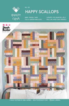 Happy Scallops Quilt Pattern