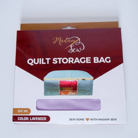 Quilt Storage Bag Lavender