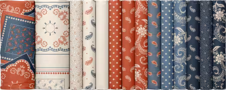 Assotment Bandana Bliss, 14pcs x 10yds