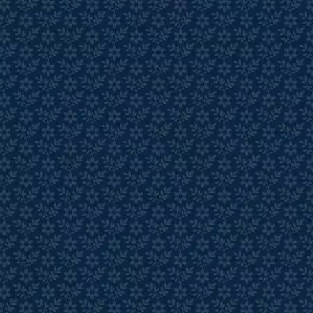 Navy Flower Patriotic