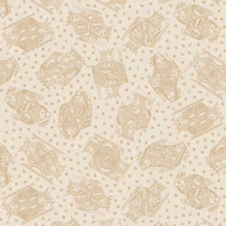 Beige Royal Playing Cards