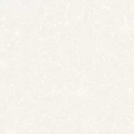 Outline Floral White on Ecru