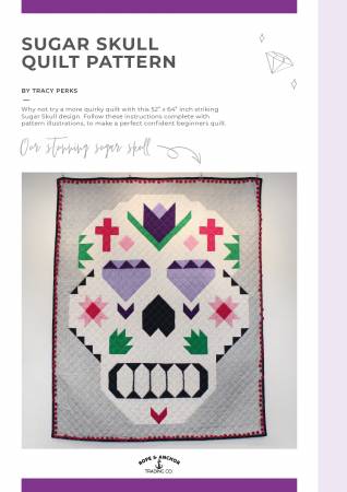 Sugar Skull Quilt Pattern