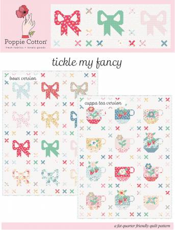 Pattern Rosy Cheeks Tickle Me Fancy Cuppa Tea and Bow