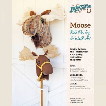 Moose Ride-On Toy & Wall Decor