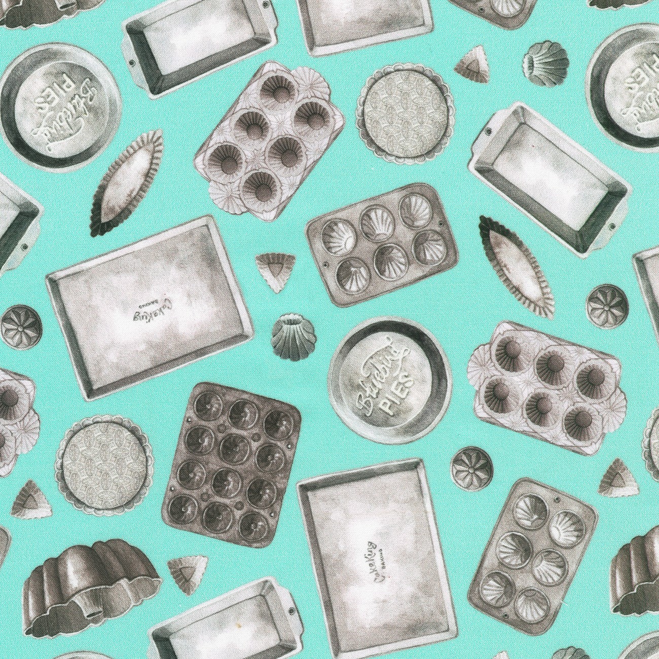 Teal Baking Pans